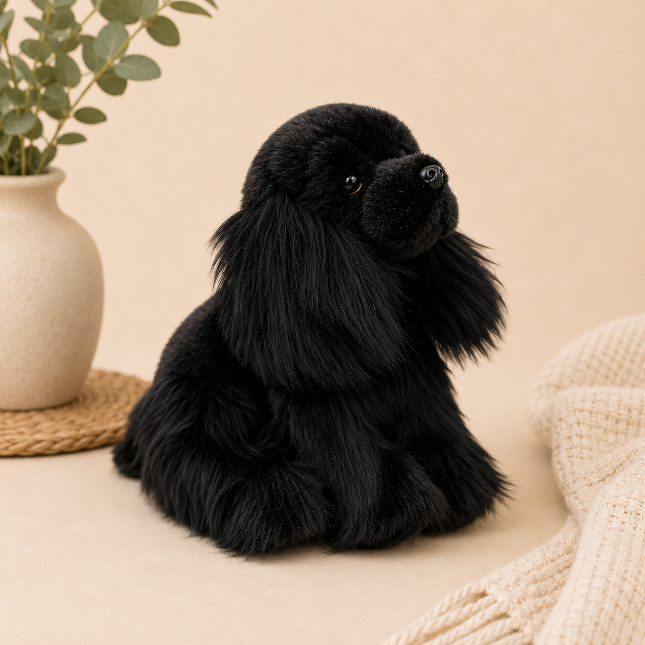 Realistyczny Pluszowy Pies Cocker Spaniel