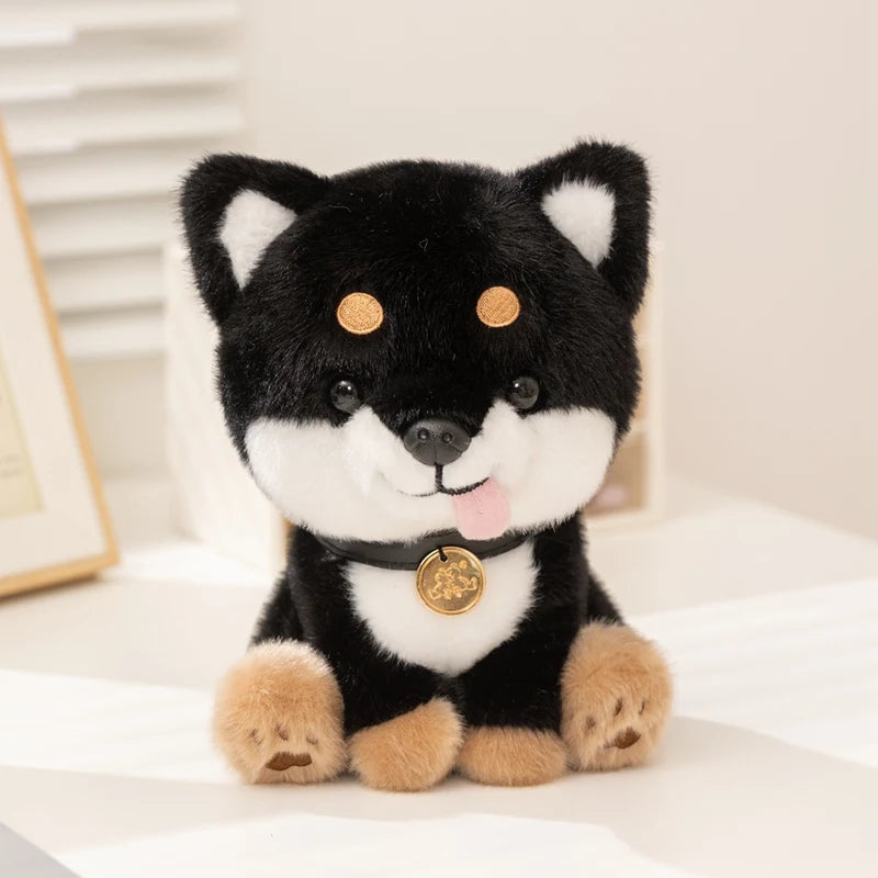 Pluszowy Szczeniaczek Shiba Inu Miękka Maskotka