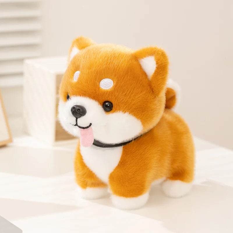 Pluszowy Szczeniaczek Shiba Inu Miękka Maskotka