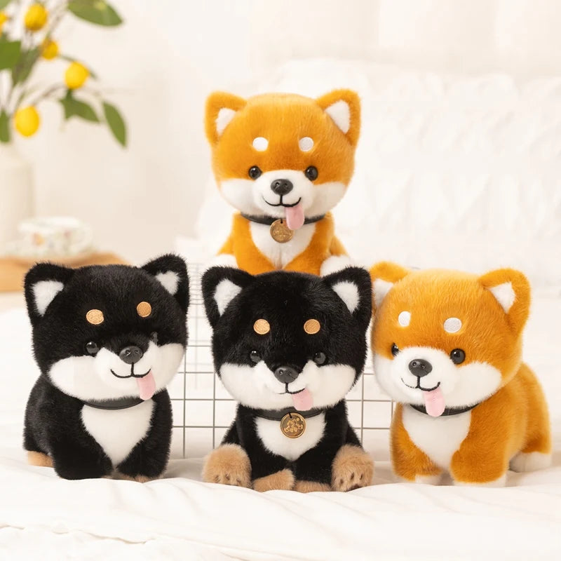 Pluszowy Szczeniaczek Shiba Inu Miękka Maskotka