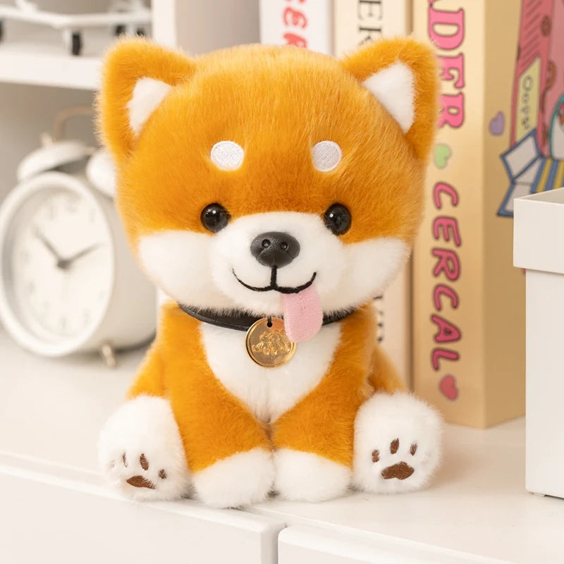 Pluszowy Szczeniaczek Shiba Inu Miękka Maskotka