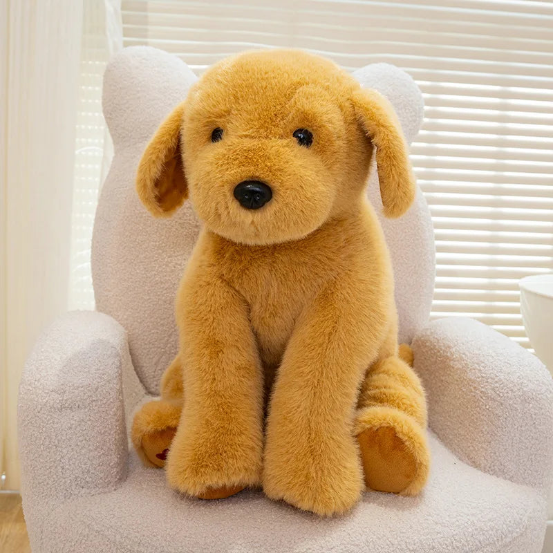 Golden Retriever Realistyczny Pluszowy Piesek Maskotka