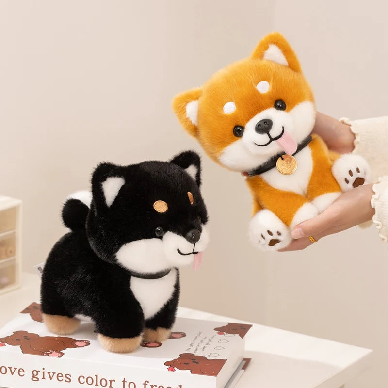 Pluszowy Szczeniaczek Shiba Inu Miękka Maskotka