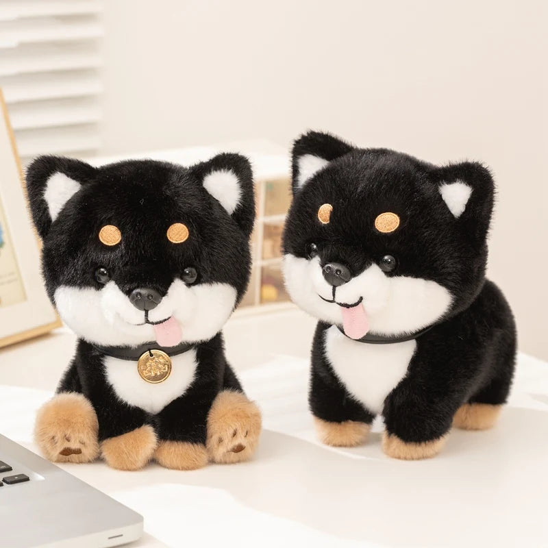 Pluszowy Szczeniaczek Shiba Inu Miękka Maskotka