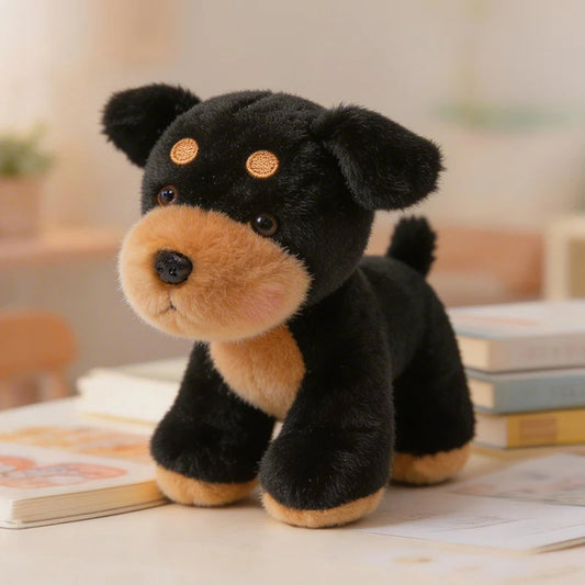 Doberman Pinsher Pluszowy Piesek Maskotka