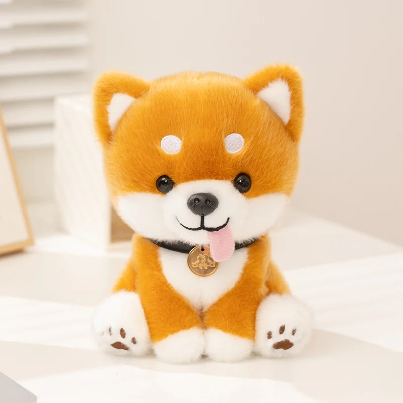 Pluszowy Szczeniaczek Shiba Inu Miękka Maskotka