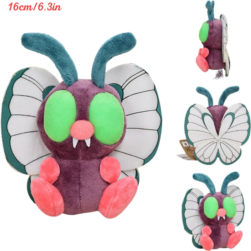 Butterfree - Pluszowe Maskotki Kolekcjonerskie z Bawełny