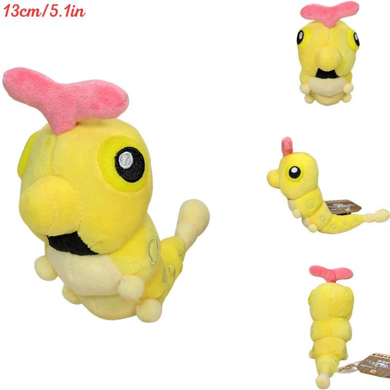 Caterpie - Pluszowe Maskotki Kolekcjonerskie z Bawełny