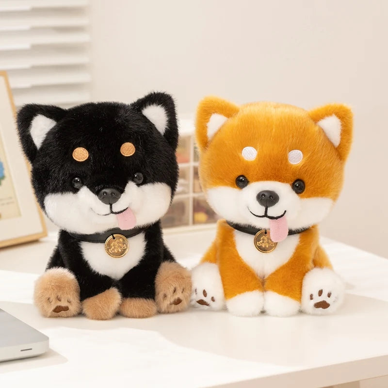 Pluszowy Szczeniaczek Shiba Inu Miękka Maskotka