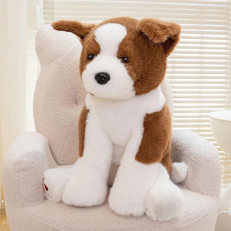 Border collie Realistyczny Pluszowy Piesek Maskotka