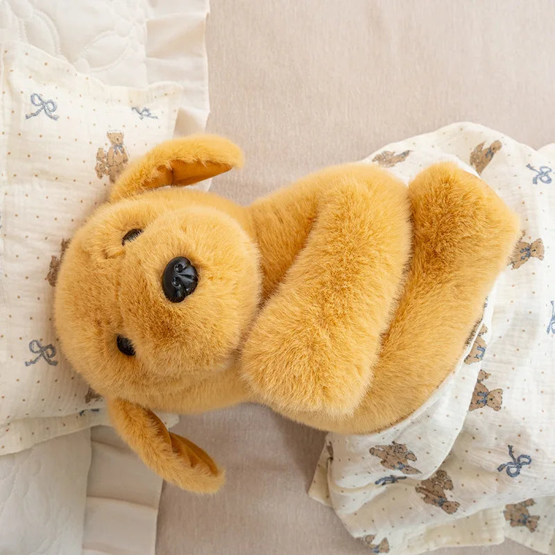 Golden Retriever Realistyczny Pluszowy Piesek Maskotka