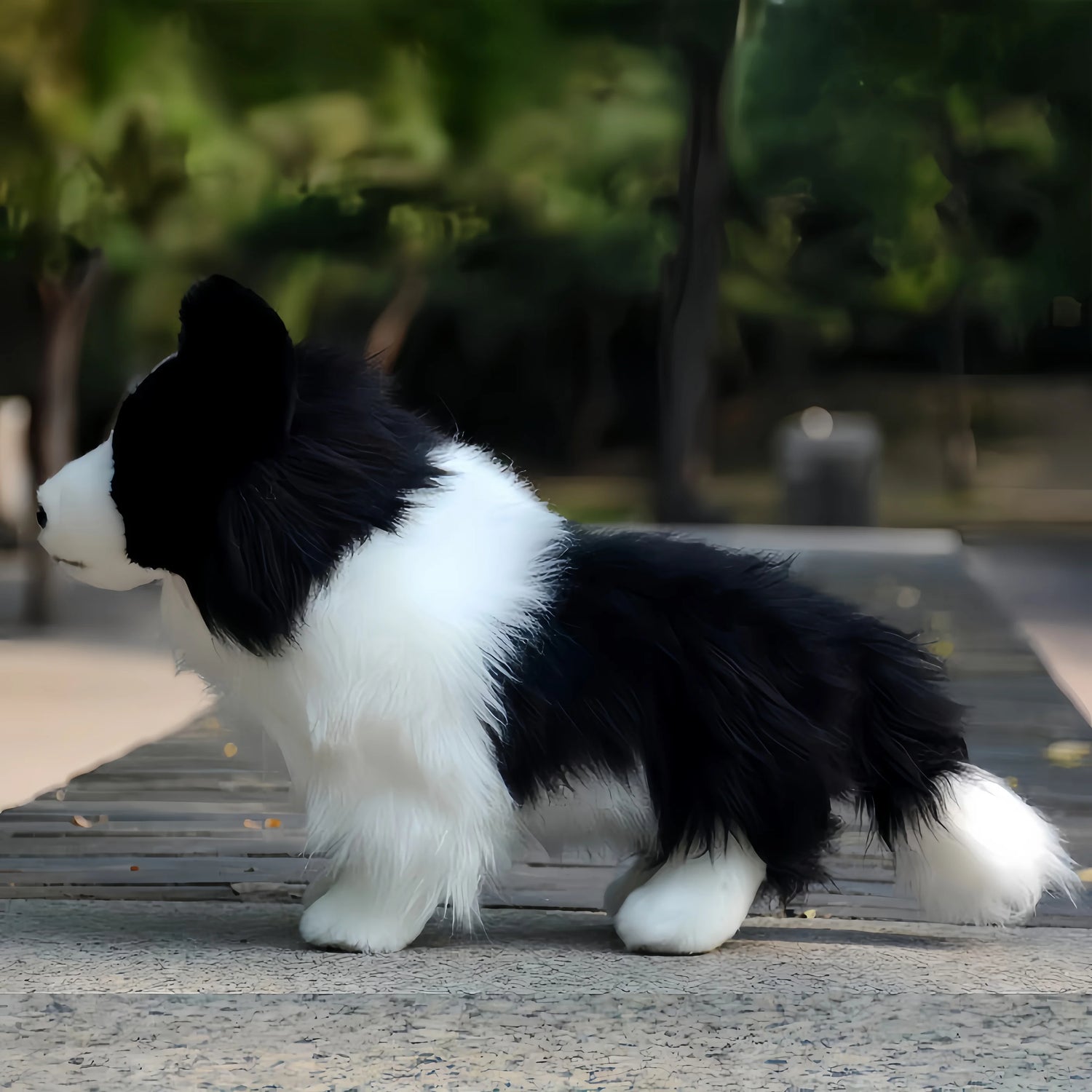 Pluszowy Pies Border Collie 30 cm – Miękka Maskotka